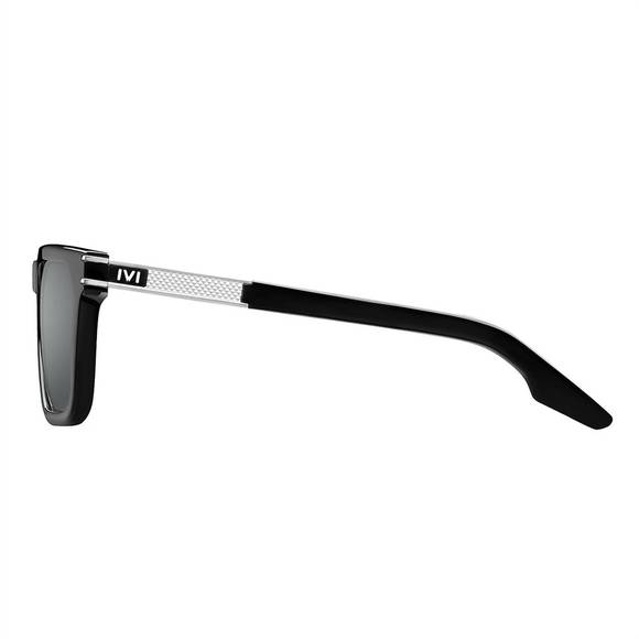 NEW IVI VISION gravitas - grey ar polarized lens in polished black - brushed alu - Picture 4 of 4
